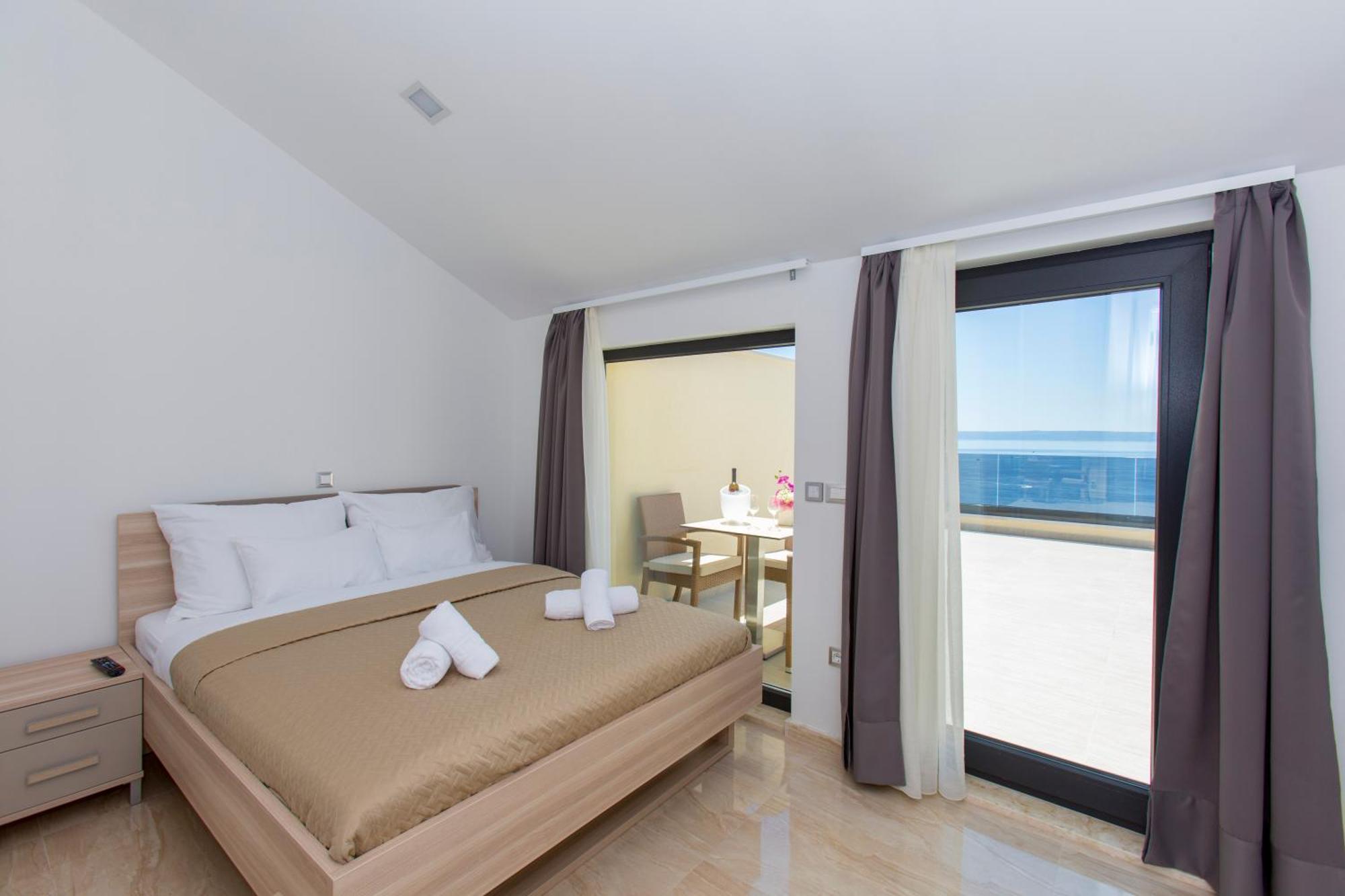 Luxury Aparthotel Makarska Oda fotoğraf